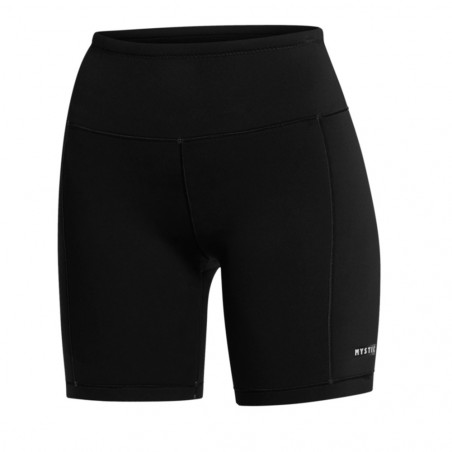 SHORT NEOPRENE MYSTIC LUNAR BIKER WOMAN BLACK