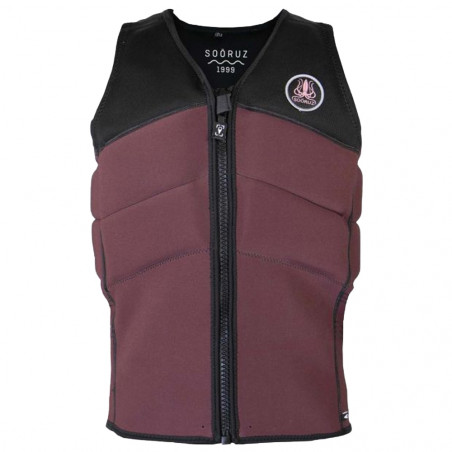 GILET IMPACT FEMME SOORUZ KITE OPEN ROUGE