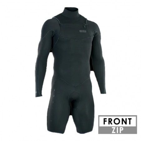 SHORTY ION SEEK ELEMENT 2/2 FRONTZIP MANCHES LONGUES NOIR