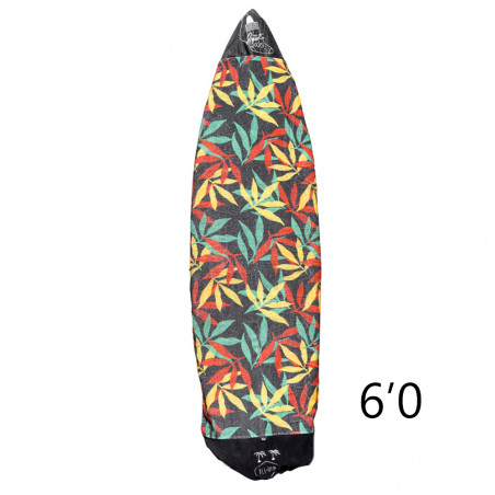 HOUSSE CHAUSSETTE ALL IN BOARDSOCK SURF NOIR RASTA