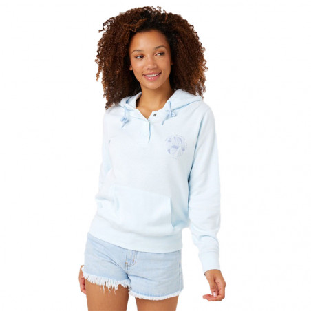 SWEAT À CAPUCHE FEMME RIPCURL RE-ENTRY BLEU