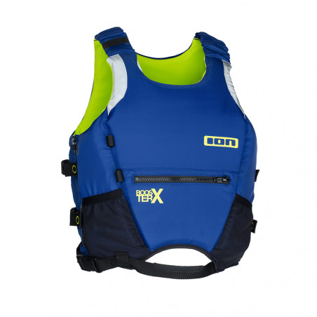 GILET DE FLOTTABILITÉ JUNIOR ION BOOSTER X SIDEZIP BLEU