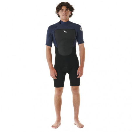 COMBINAISON RIP CURL OMEGA 2MM BACKZIP BLEU