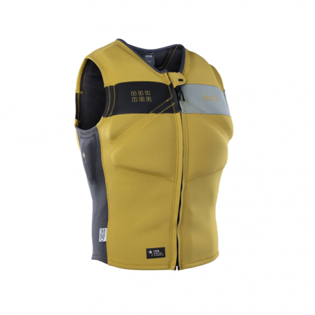 GILET IMPACT ION VECTOR AMP FRONT ZIP AMBRE