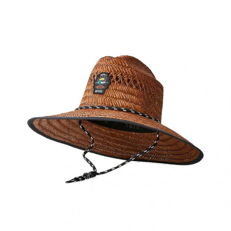 CHAPEAU DE PAILLE RIP CURL MARRON