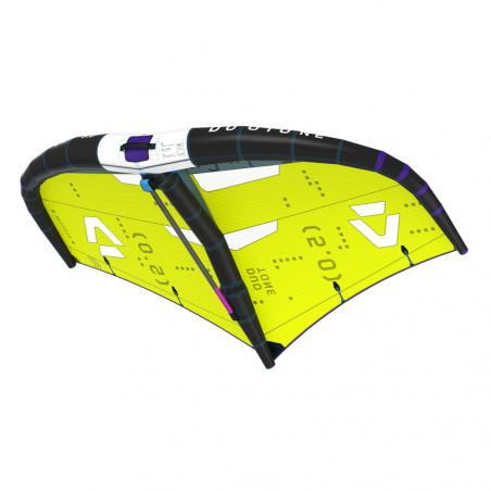 AILE DE WINGSURF DUOTONE SLICK 2024 LIME/DARK GREY