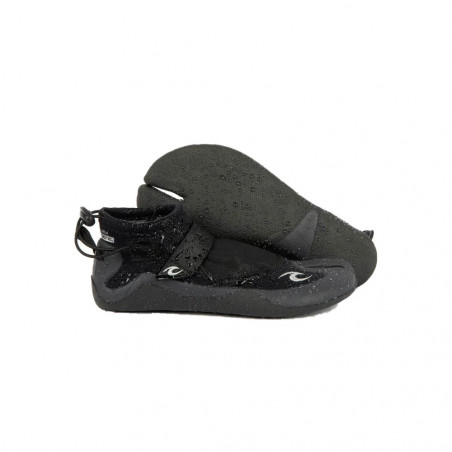 CHAUSSON RIP CURL REEFER S/TOE 1.5MM BLACK CHARCOAL