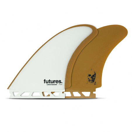 AILERONS SURF FUTURES CHRISTENSON FIBERGLASS TWIN TU