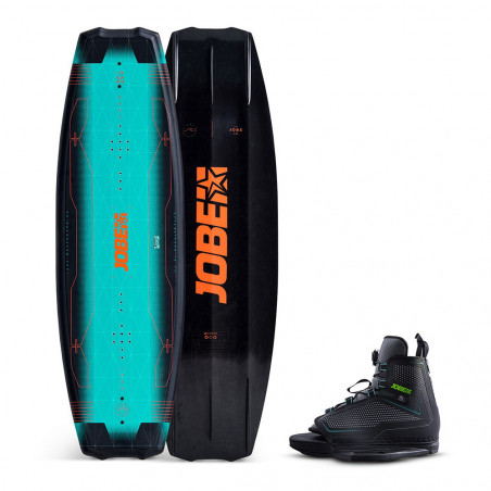 PACK WAKEBOARD JOBE LOGO 138 + CHAUSSES MAZE (TU)