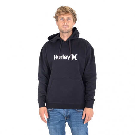 SWEAT A CAPUCHE HURLEY OAO SOLID CORE NOIR