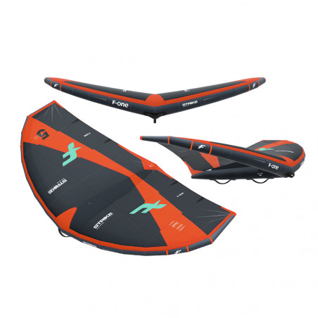 AILE DE WINGSURF F-ONE STRIKE V4 2024 ONYX/FLAME