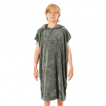 V PONCHO RIP CURL ENFANT DARK OLIVE TU