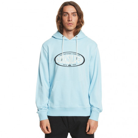 SWEAT QUIKSILVER INCIRCLES BLEU CIEL