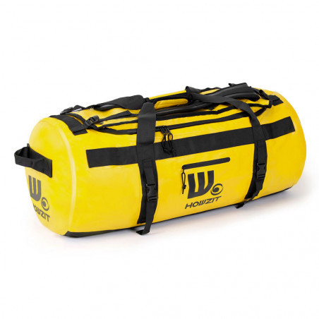 SAC DE VOYAGE ÉTANCHE DUFFEL BAG 90L - HOWZIT JAUNE