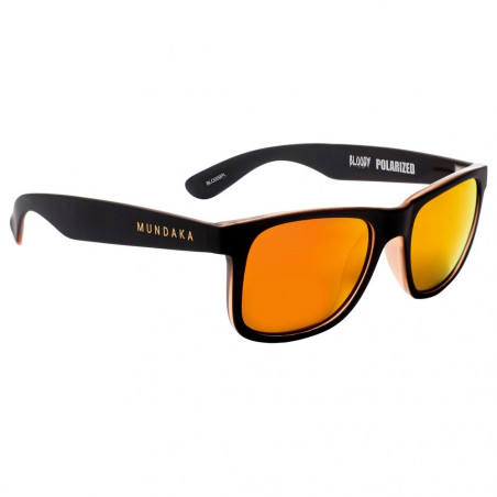 Lunettes de soleil Mundaka Bloody Black / Orange 