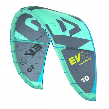 AILE DE KITESURF DUOTONE EVO 2024 MINT/DARK-GREY