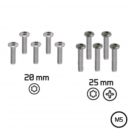 VISSERIE MARINE TÊTE PLATE - M5