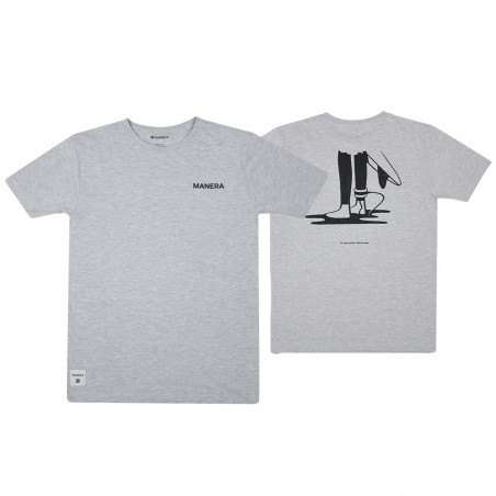 T-SHIRT MANERA STAY SALTY GRIS