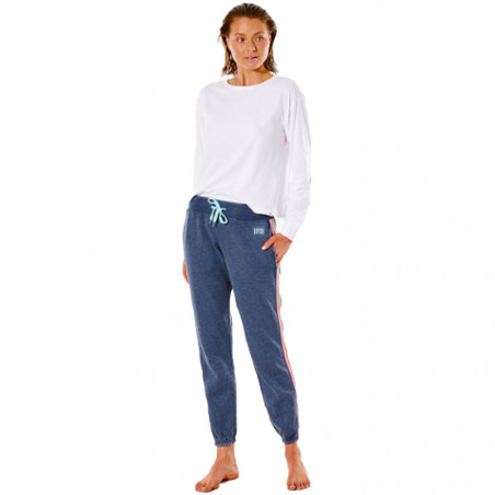 Pantalon RIP CURL revival track Femme Bleu Marine