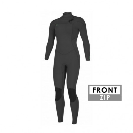 COMBINAISON FEMME ONEILL NINJA 5/4 FRONT ZIP NOIR