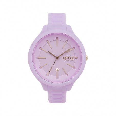 MONTRE RIPCURL DELUXE HORIZON SILICONE LILA