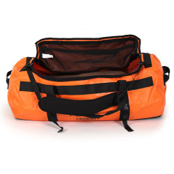 Sac de voyage étanche DUFFEL BAG 60L - HOWZIT ORANGE-BLACK