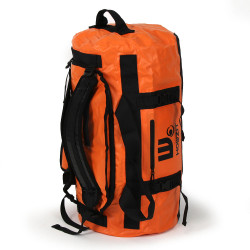 Sac de voyage étanche DUFFEL BAG 60L - HOWZIT ORANGE-BLACK