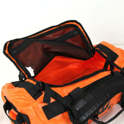 Sac de voyage étanche DUFFEL BAG 60L - HOWZIT ORANGE-BLACK