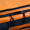 Sac de voyage étanche DUFFEL BAG 60L - HOWZIT ORANGE-BLACK