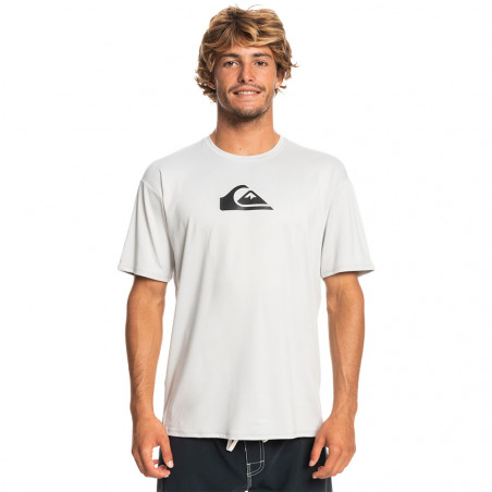 T-SHIRT UPF 50 QUIKSILVER SOLID STREAK BLANC