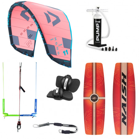 PACK DE KITESURF DUOTONE MONO + NAISH HERO