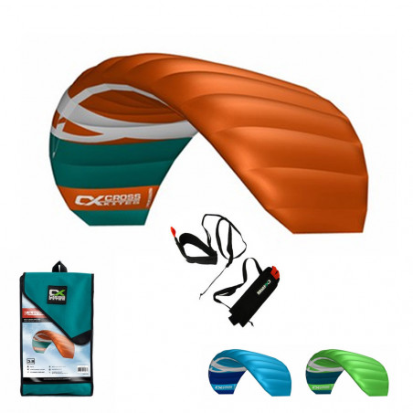 AILE A CAISSON CROSS KITES QUATTRO COMPLETE AVEC POIGNEES