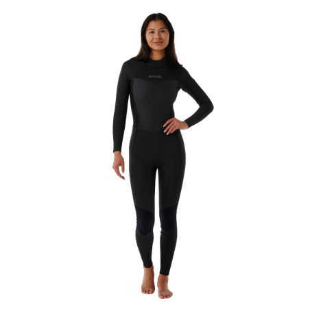 Combinaison femme rip curl dawn patrol 4-3 bz noir