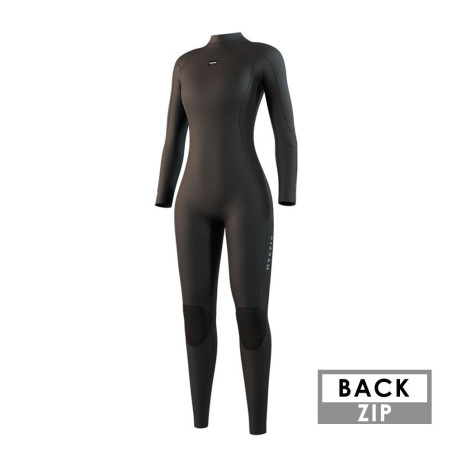 Combinaison femme mystic haven 4-3 backzip noir