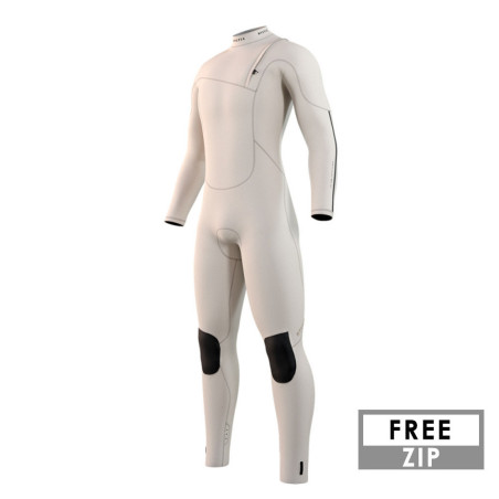 COMBINAISON NEOPRENE MYSTIC THE ONE 5/3 ZIPFREE OFF WHITE