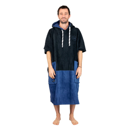 Poncho all-in v flash noir navy