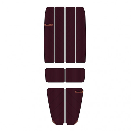 Pad Mystic Ambush Full Deckpad Stubby Shape Merlot 8 PCS