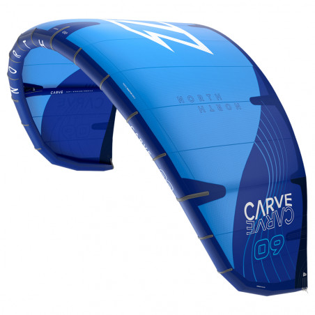 Aile de Kitesurf North Carve V2 Bleu