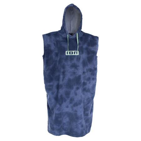 Poncho ion core tiedye-blue