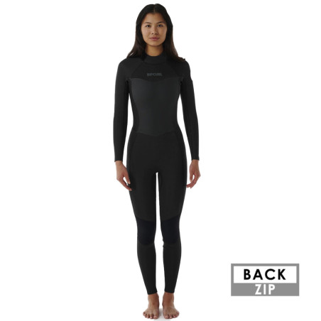 Combinaison femme rip curl dawn patrol 5-3 bz noir