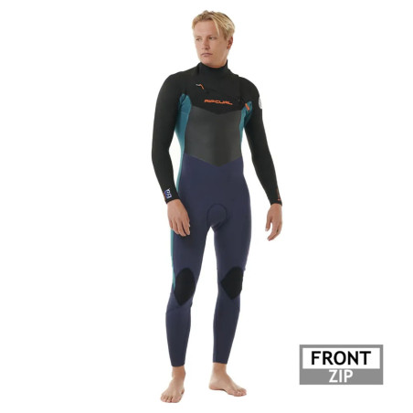 Combinaison rip curl dawn patrol gb st 4-3 fz prune