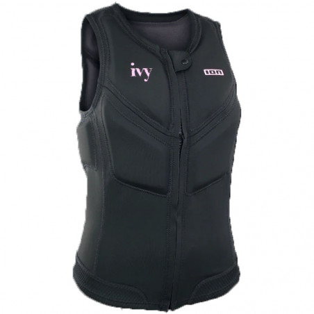 Gilet Impact Femme Ivy Front Zip Noir