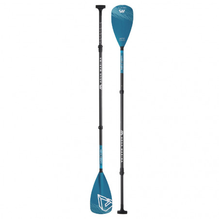 PAGAIE SUP AQUA MARINA CARBON GUIDE 70% VARIO 3 PARTIES