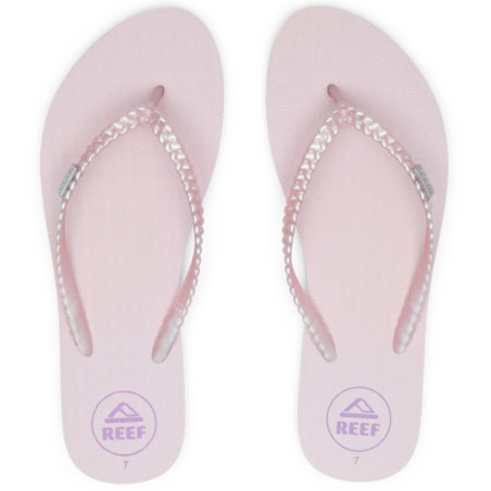 Tongs reef seaside twist cameo pink
