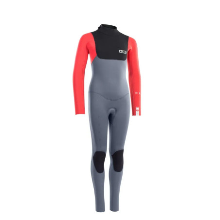 COMBINAISON ION CAPTURE JUNIOR SEMIDRY 4/3 BACKZIP BLEU/ROUGE/NOIR