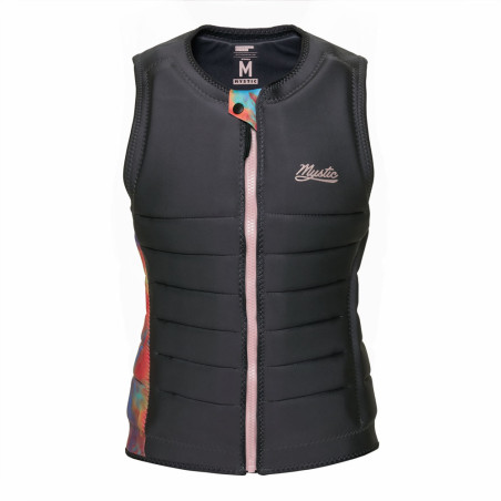 Gilet Impact Femme Mystic Juice frontzip gris