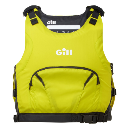 Gilet de flottabilite gill pro racer jaune