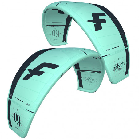 AILE DE KITESURF F-ONE BANDIT XVI MINT/ONYX