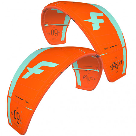 AILE DE KITESURF F-ONE BANDIT XVI FLAME/MINT