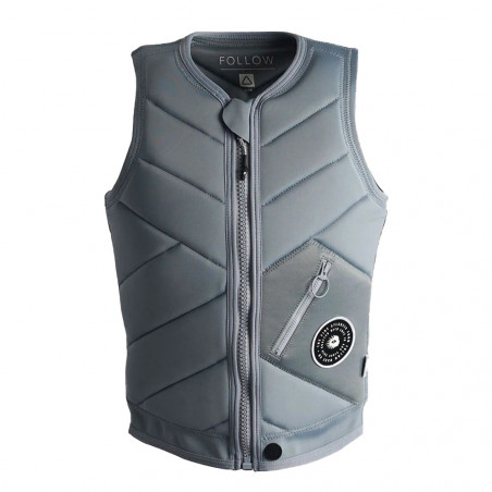 GILET ATLANTIS FOLLOW WAKE GRIS/BLEU FEMME